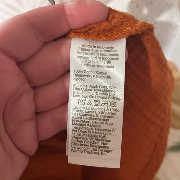 NWOT Madewell 100% Cotton Button-Front Mini Dress Size M - Picture 10 of 10